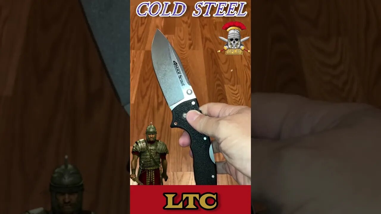 Cold Steel 4 Max Scout! Todays carry! Baaad Ass! #coldsteel #coldsteelknives