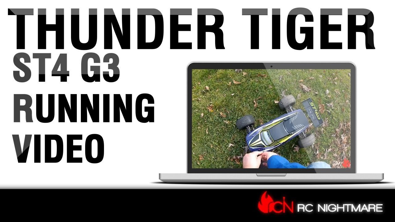 Thunder Tiger ST4 G3 Running Video-From The Box 2 The Ground