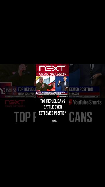 Top Republicans Battle Over Esteemed Position #shorts