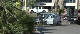 Man hit at bus stop in Henderson