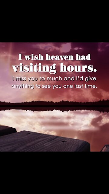 Heaven visiting hours see you one more time [GMG Originals]