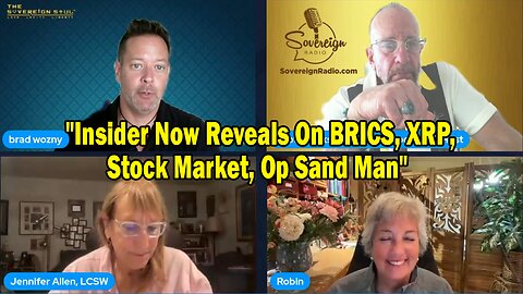 Brad Wozny HUGE Intel Oct 28: "Insider Now Reveals On BRICS, XRP, Stock Market, Op Sand Man"