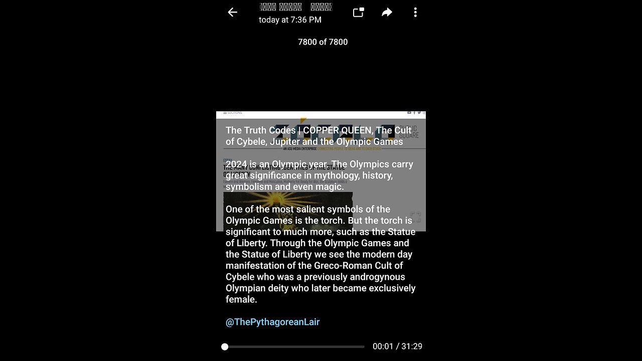 Documentary: Olympics Symbolism