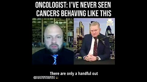 Oncologist: I've Never Seen Cancers Behaving Like This Young people, in their 20s, 30s,