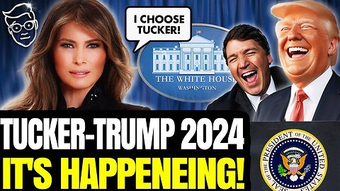 TUCKER CARLSON FINALLY ANSWERS LIVE IF HE'LL BE DONALD TRUMP'S VP: 'IF MELANIA DEMANDS IT...' 👀