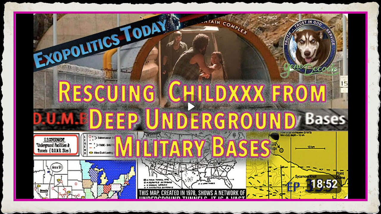 THE INVISIBLE WAR - Rescuing Children from Deep Underground Military Bases