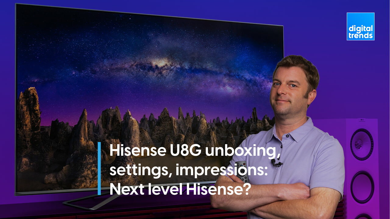 Hisense U8G unboxing, settings, impressions | Next level Hisense?