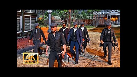 Red Dead Redemption 2 Brutal Mafia killing in Wild West