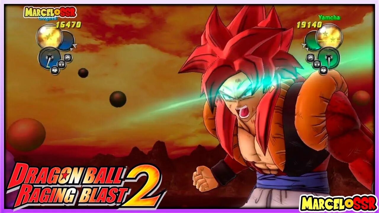 Gogeta SSJ4 Vs. Yamcha - Dragon Ball: Raging Blast 2