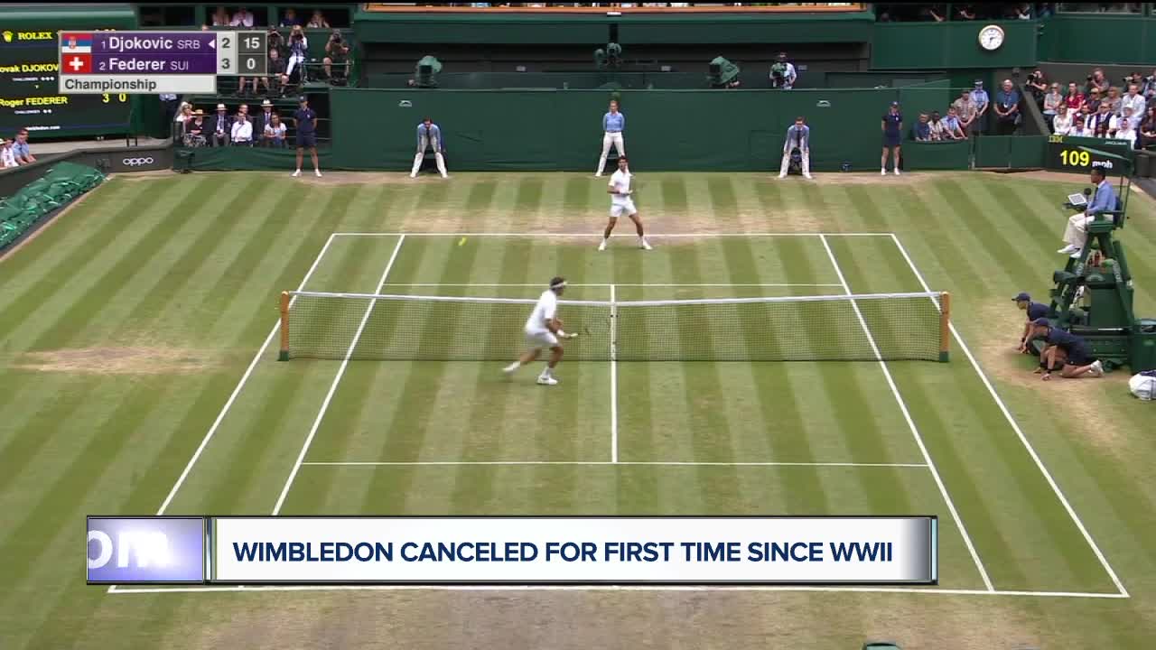 Wimbledon canceled for first time since World War II