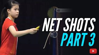 Cross Court Net Drop Shots - Badminton Coach Hendry Winarto - English with Indonesian Subtitles