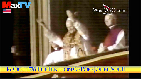 Prez. Max Kolonko: 46 years ago, son of Poland Karol Wojtyła was elected Pope John Paul II✝️