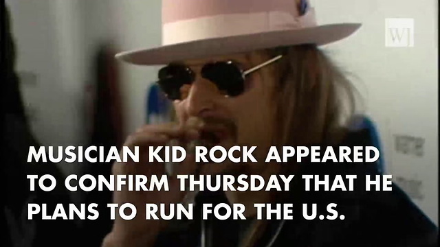 Kid Rock Appears To Confirm Senate Bid; Calls Out Media Naysayers