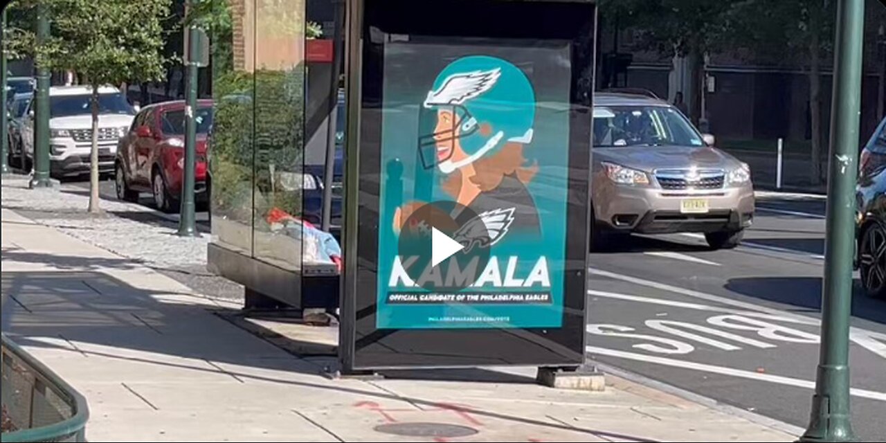 The Eagles clarify they do not support Kamala Harris and that the ad is fake.