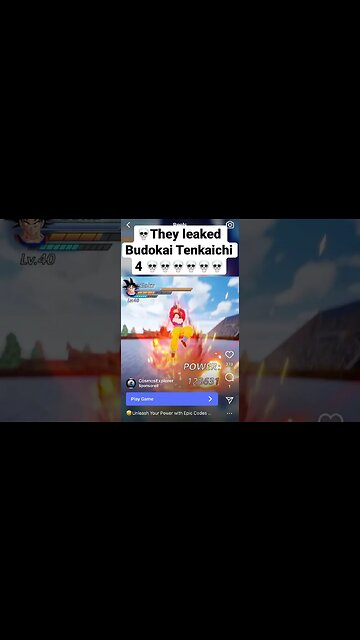 they leaked budokai tenkaichi 4 💀#shorts