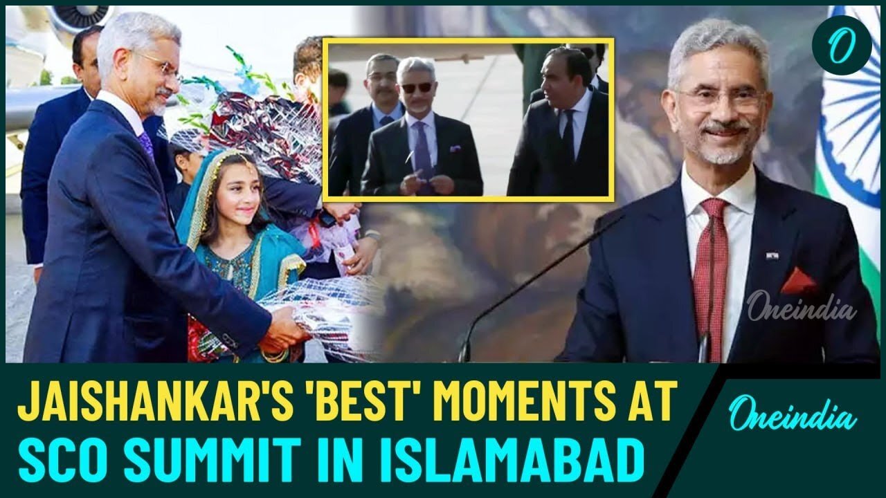 India's FM in Pakistan: From Stylish Entrance To Iconic ‘Goggle Switch’| Jaishankar's Best Moments