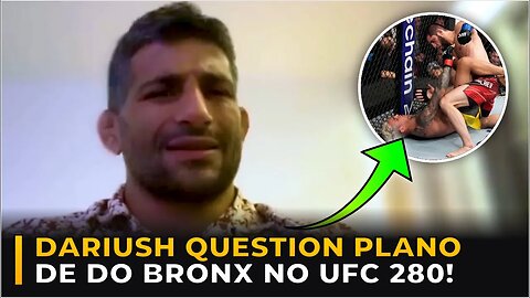 BENEIL DARIUSH QUESTIONA ESTRATÉGIA DE DO BRONX CONTRA MAKHACHEV - LEGENDADO