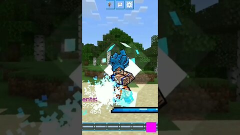 Dragon Ball z no universo do minecraft!! #viral #minecraft #shorts