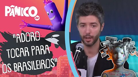 Mattia Vitale fala sobre SHOWS DO MEDUZA NO BRASIL E APRENDE PORTUGUÊS COM EMÍLIO