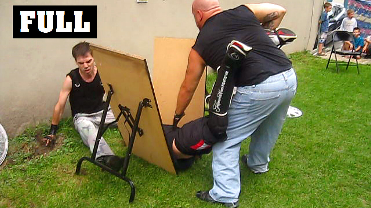 Table 4-Way Elimination Match - Skorpion VS David Storm VS Manson VS Xacutor - CHW Backyard Wresting