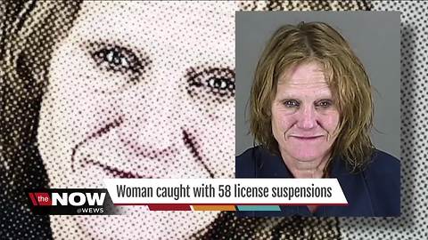 Barberton woman has been cited for license suspension more than 50 times