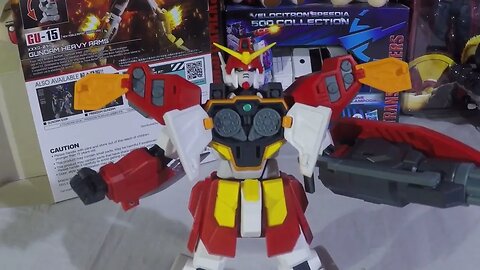 Gundam Universe XXXG-01H Gundam Heavy Arms GU-15 unboxing