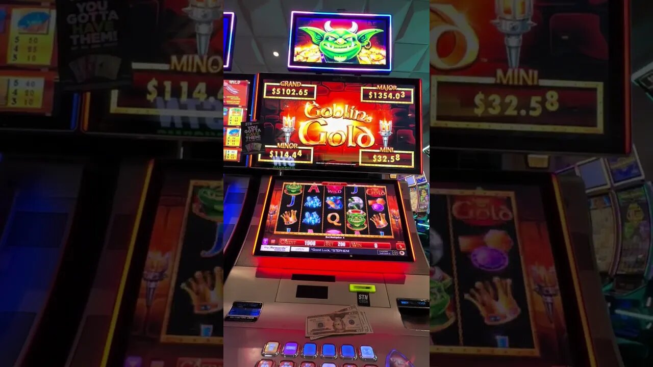 Winning money in Las Vegas at the casino - Created for INSTAGRAM