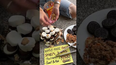 Waffle maker S’MORES CRUMBLE!