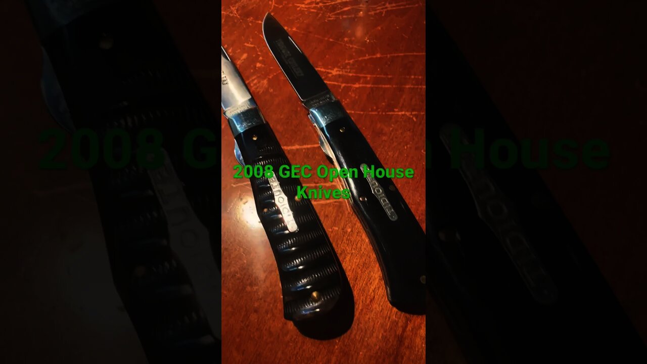 2008 GEC Open House knives, the best of the best!