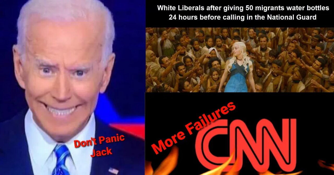 Biden's Senile Takes On 60 Minutes, Martha's Vineyard Aftermath, CNN Fails