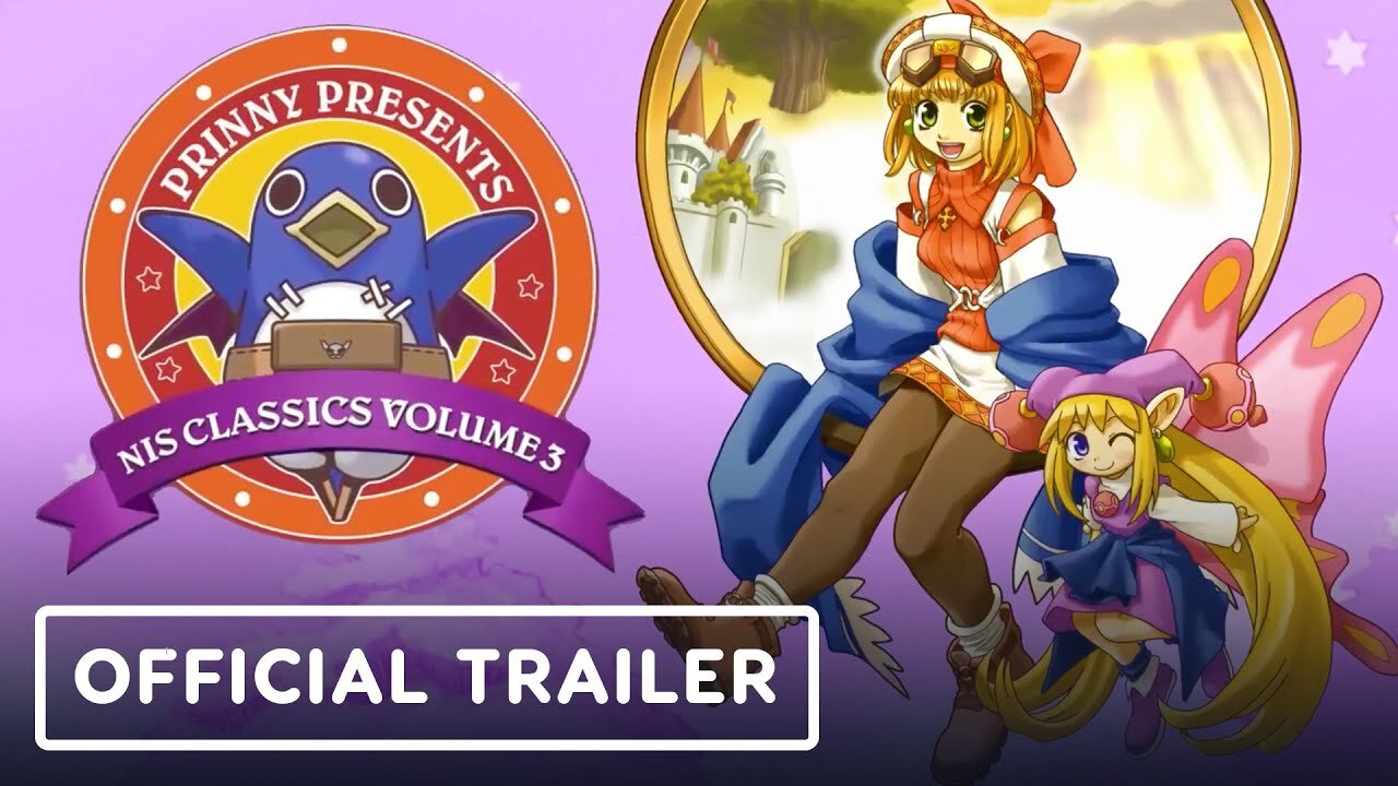 Prinny Presents NIS Classics Vol. 3 - Official Rhapsody: A Musical Adventure Spotlight Trailer