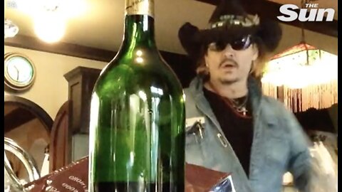 EXPLOSIVE VIDEO: Johnny Depp Smashes Up Kitchen in Drunken Rage