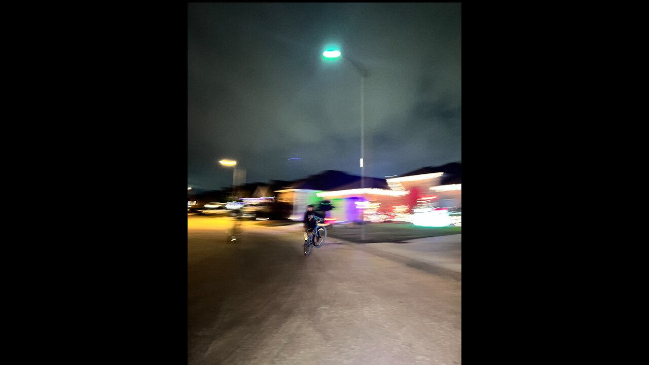 First day of trying to wheelie