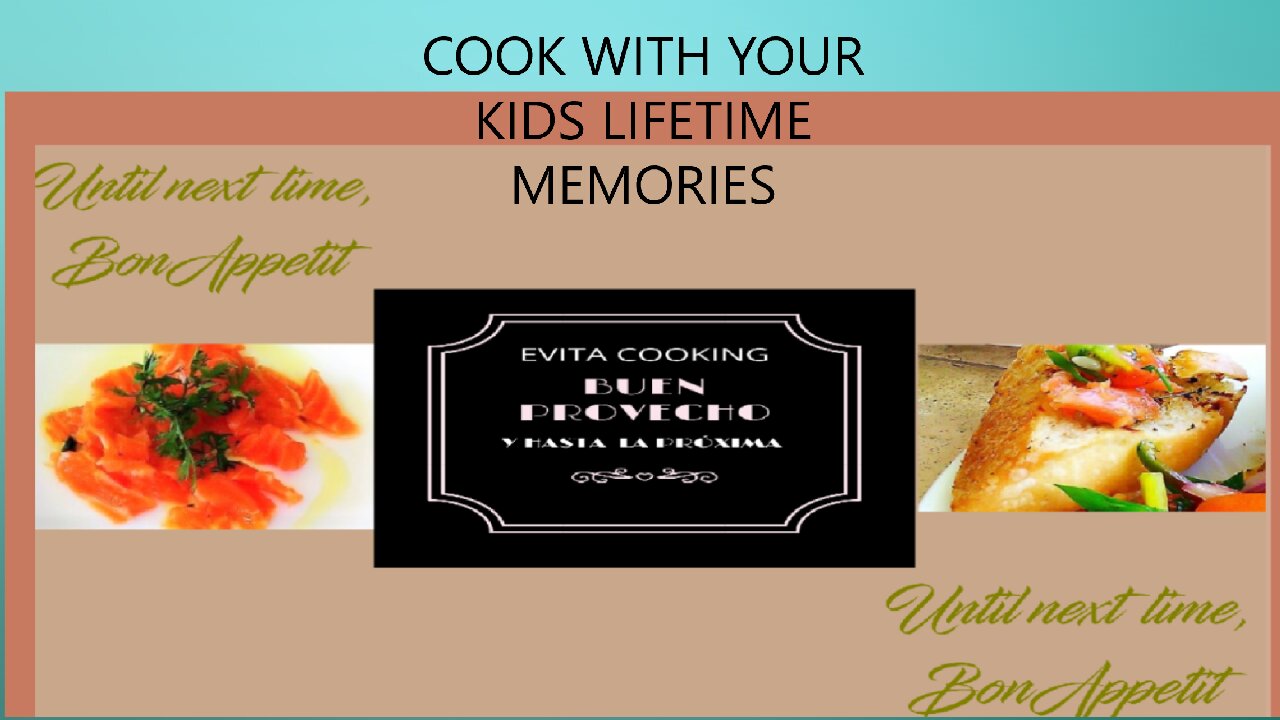 Cook with your kids the memories will last a lifetime