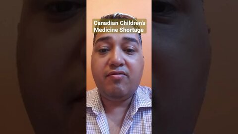 #Canadian #Children's #Medicine #Shortage https://t.me/IndependentNewsMediaChat