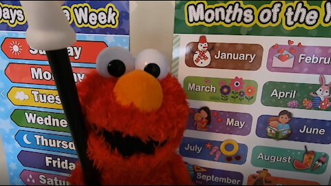 Woody, Elmo and Friends - Days of the Week, Months & Seasons