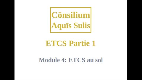 ETCS Partie 1 Module 4 (Français)