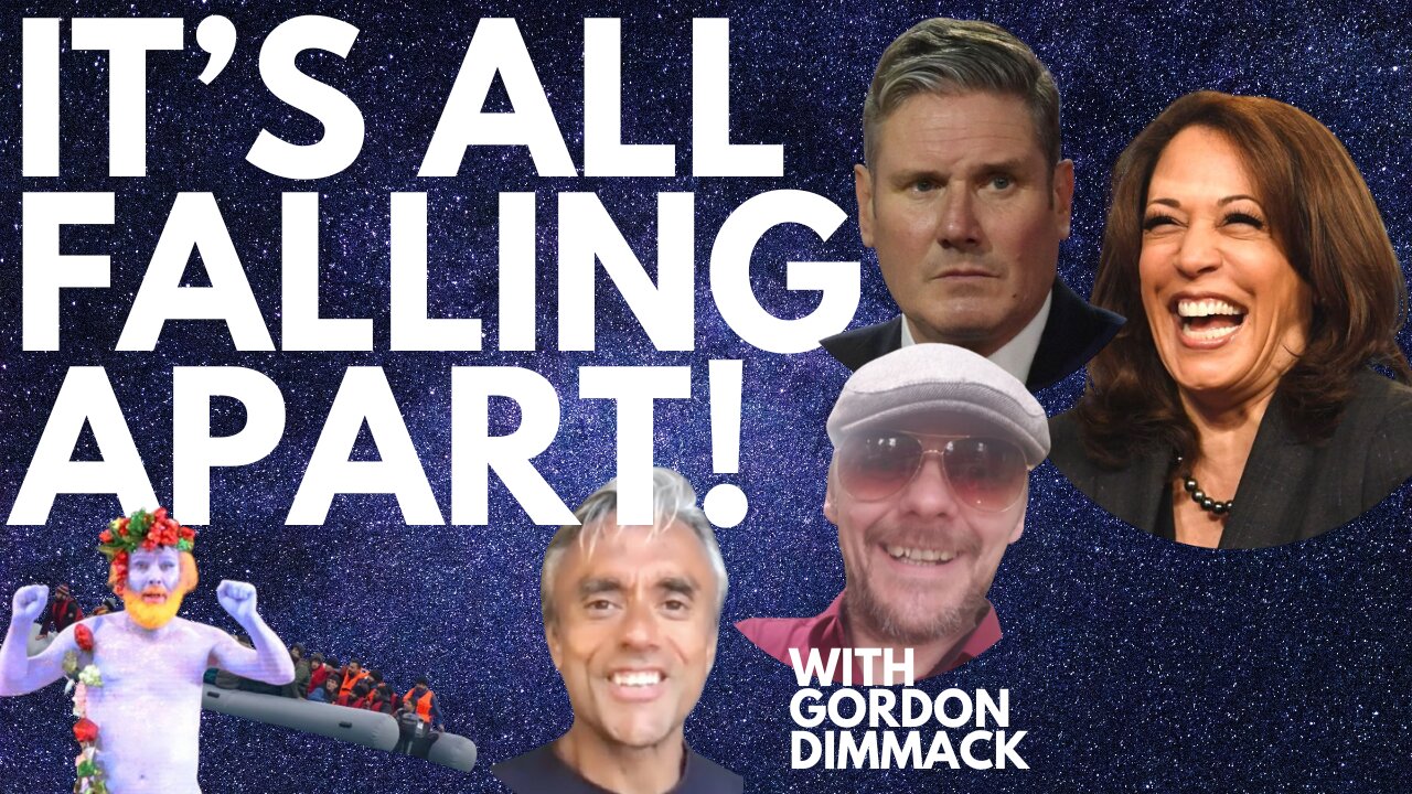 IT'S ALL FALLING APART! MASS IMMIGRATION, WAR, TRUMP SHOT & MORE - WITH GORDON DIMMACK!