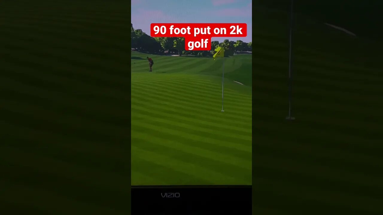 What’s your longest putt on 2k golf?