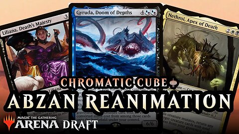 Abzan Reanimation 💀 MTG Arena Chromatic Cube Draft 🏮