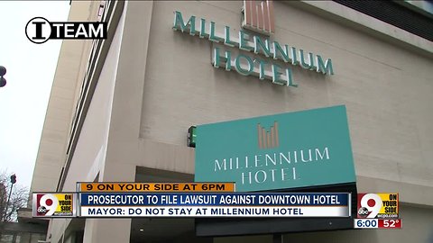 Public nuisance lawsuit against Millennium Hotel