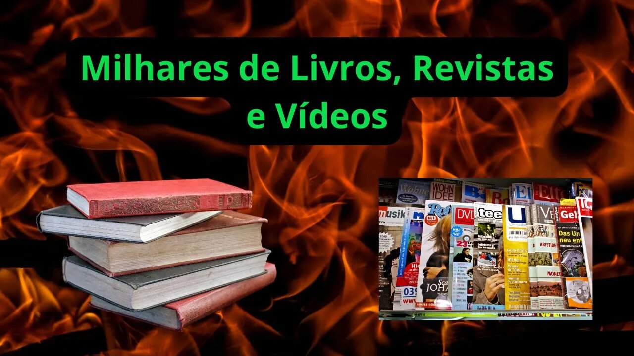 Milhares de Livros - Revistas e Vídeos grátis para utilizar