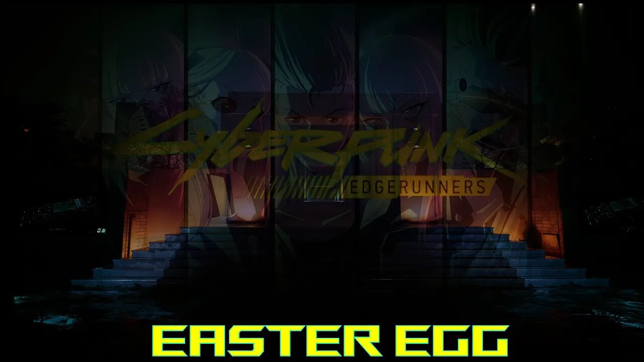 Cyberpunk Edgerunners Easter Egg / Tribute In Cyberpunk 2077