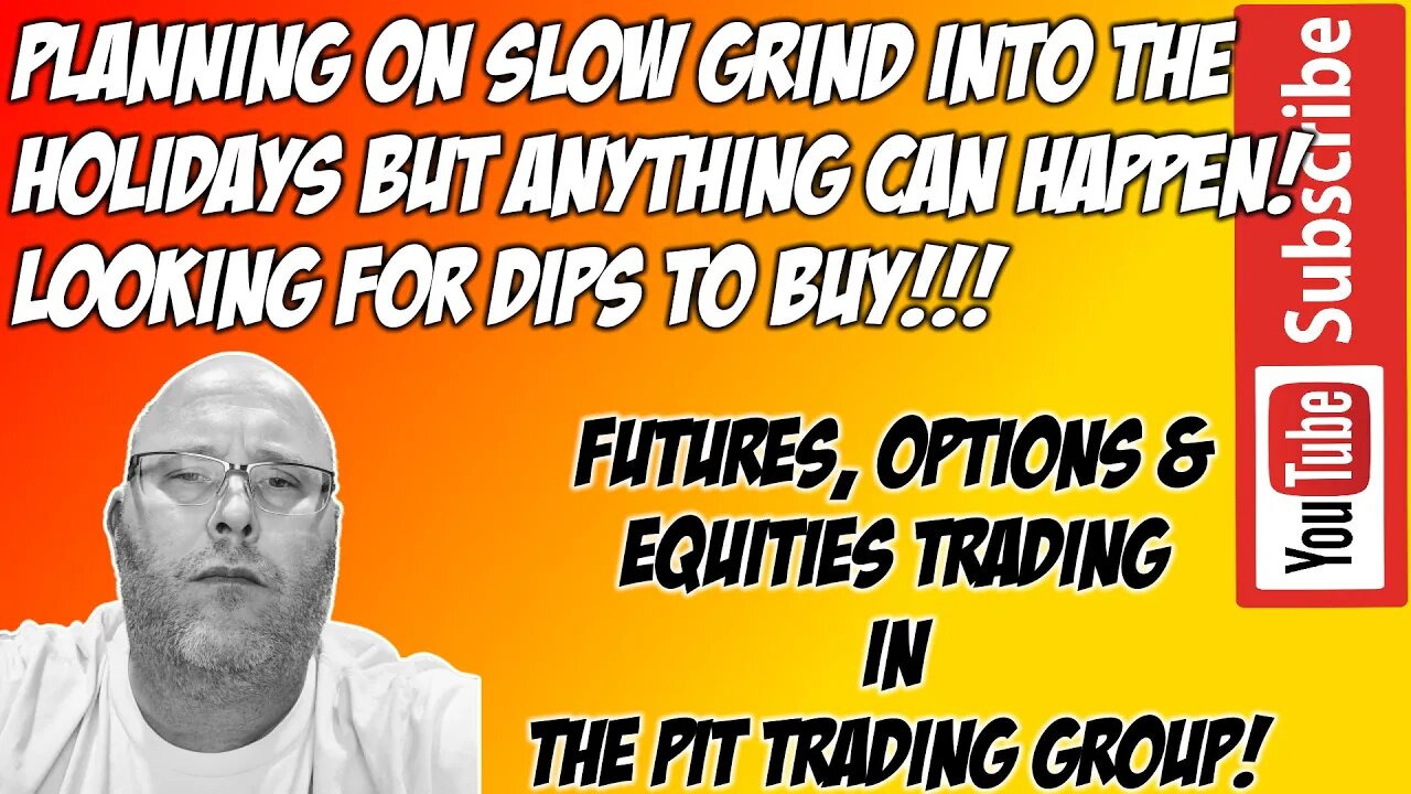 ES & NQ RTH Futures Live Stream - The Pit Futures Trading