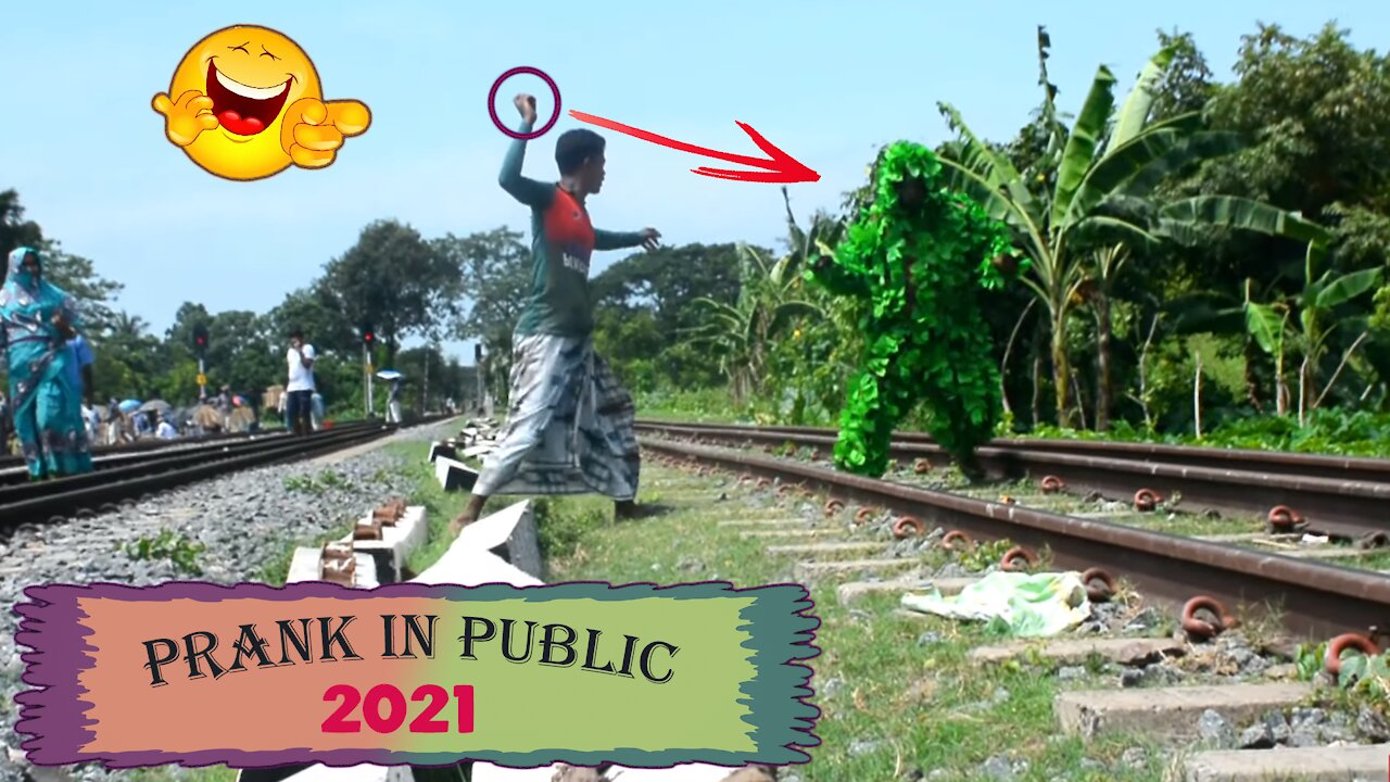 Bushman joke of 2021 !! The best of the Bushman's funny jokes in public!Prank part one