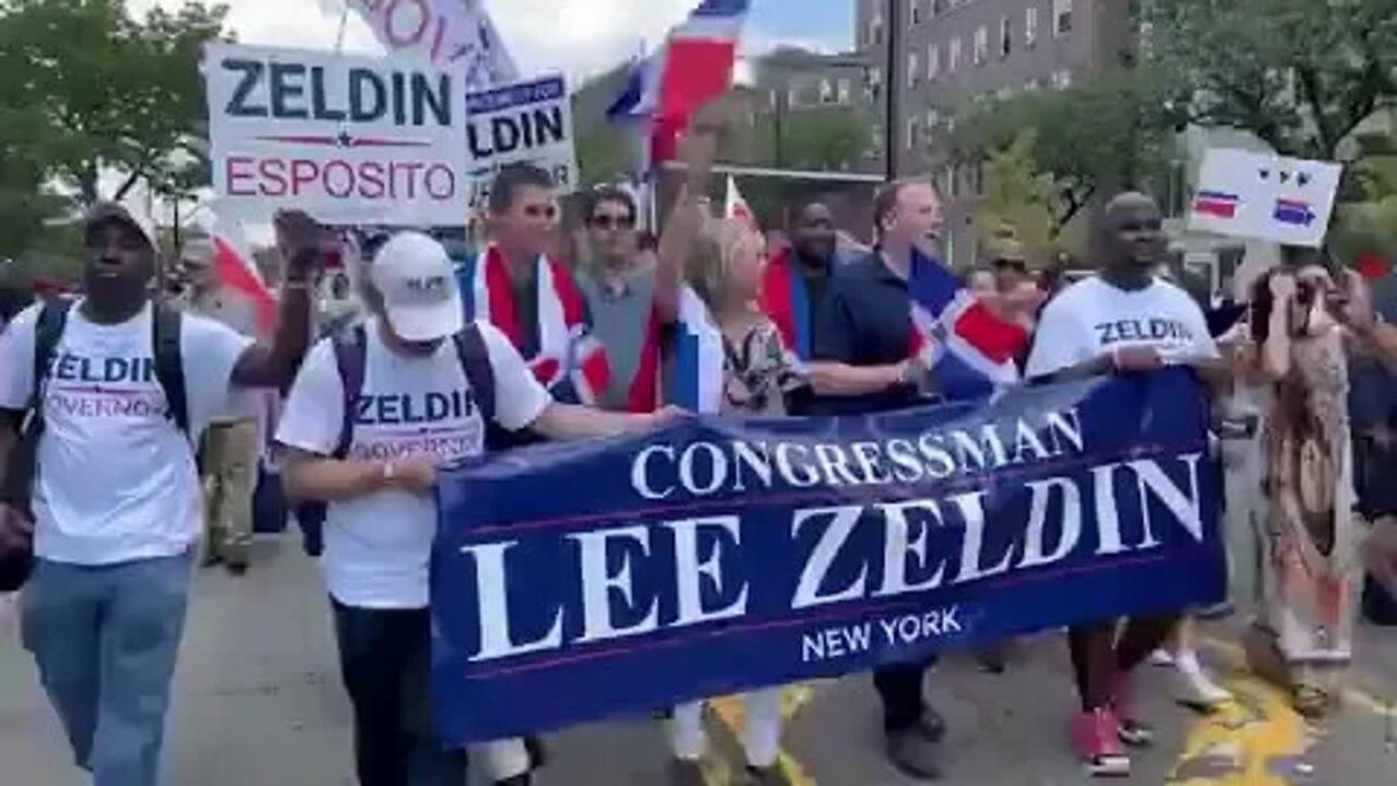 #dominicanrepublic #dominican #bronx #bronxdominican #parade #nyc #newyork #leezeldin #zeldin #gop s