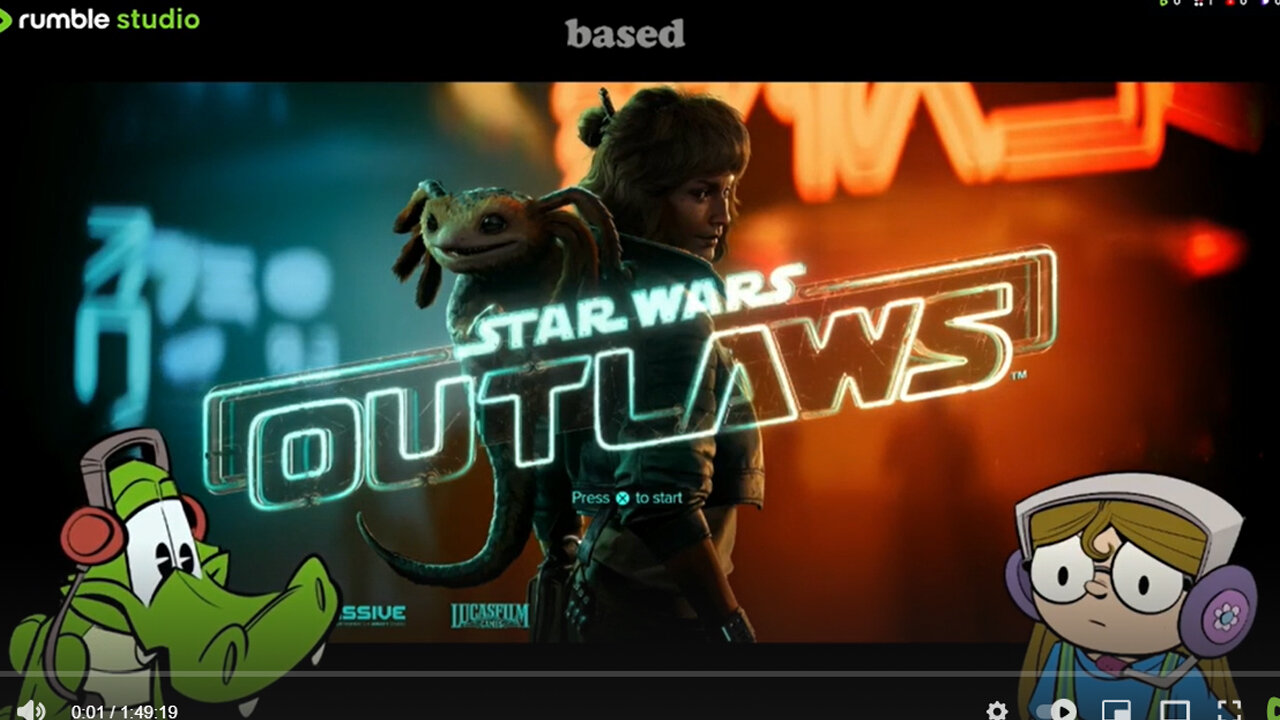 Star Wars Outlaws with Based Comic | New Game