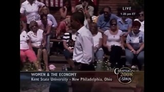 2008 : Barack Obama Discusses Election Fraud