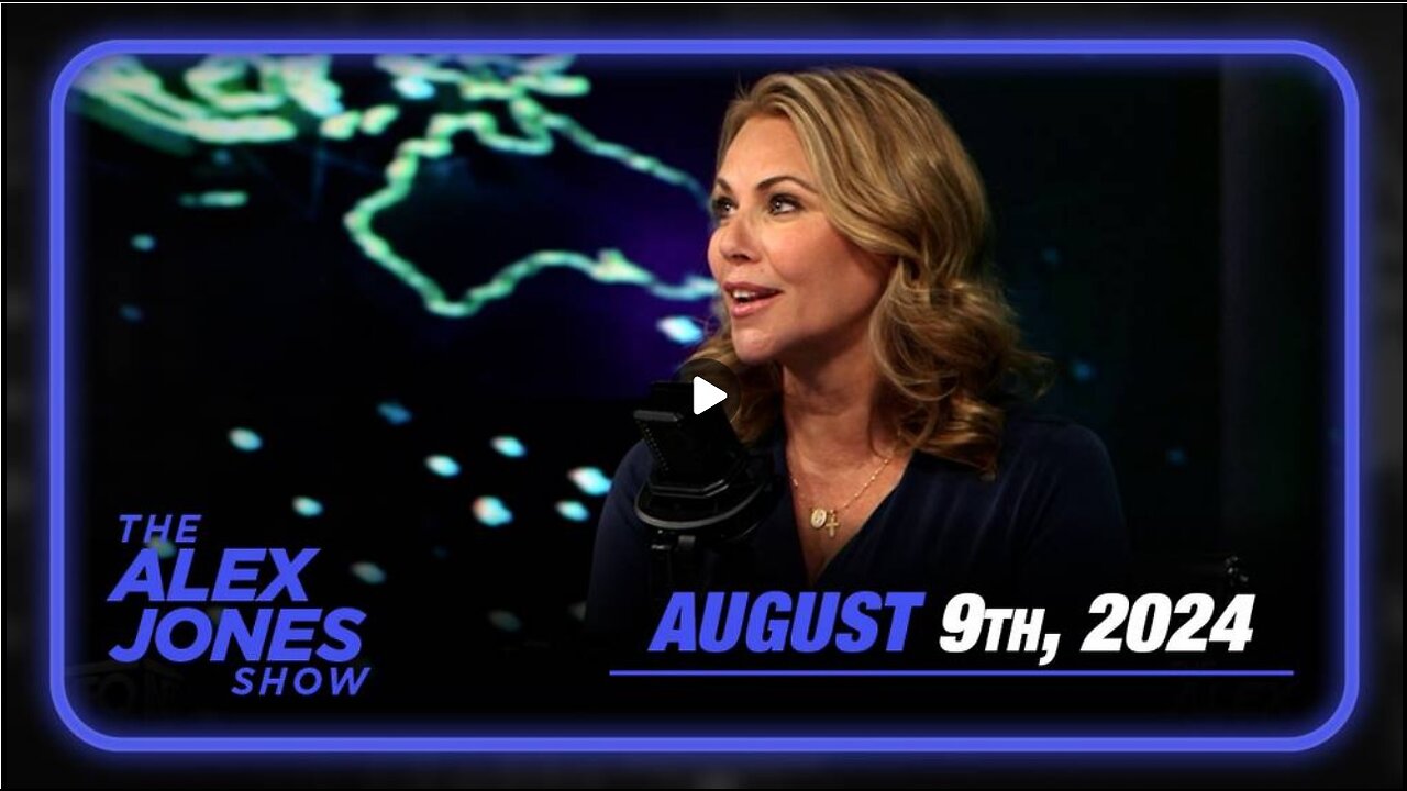 Lara Logan Hosts The Alex Jones Show LIVE In-Studio! Renowned Investigative Journalist Breaks