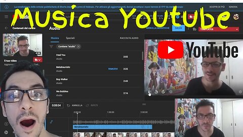 Come mettere le Musiche nei Video usando l'Editor di Youtube